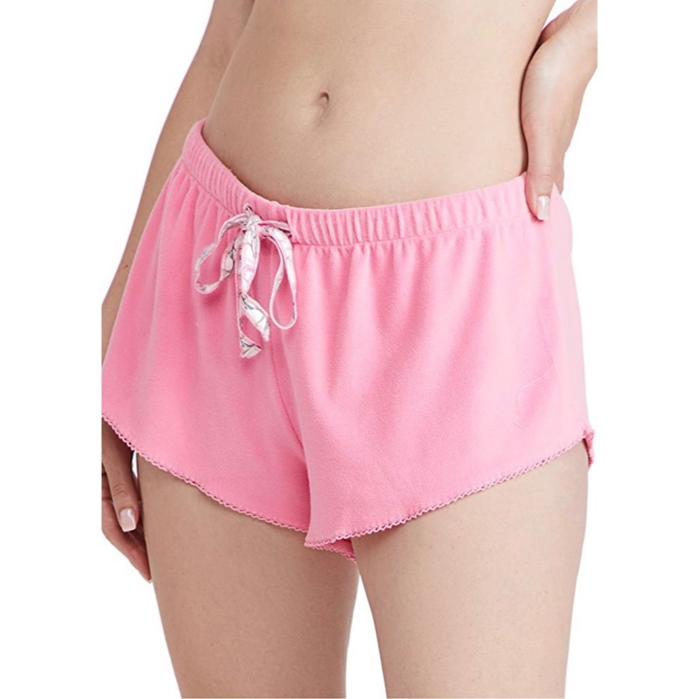 LoveShackFancy x Hurley Solid Terry Shorts Size L